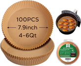 Air Fryer Liners for Ninja Air Fryer, 100 Pcs Disposable Paper Liner Air Fryer Accessories